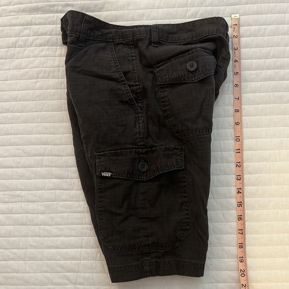 Charcoal Off The Wall Vans Shorts - Picture 2 of 5